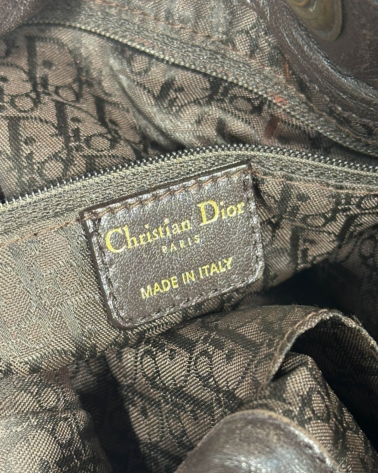 Christian Dior Large Bucket Bag