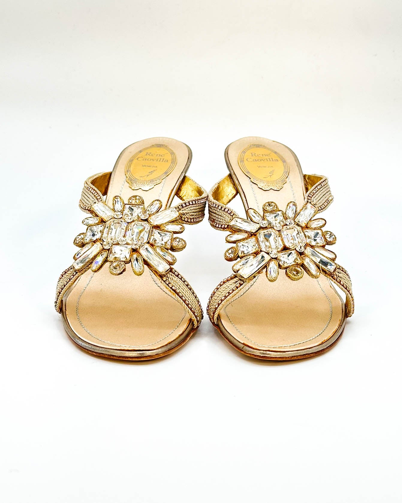 Rene Caovilla Sandals- Size 40
