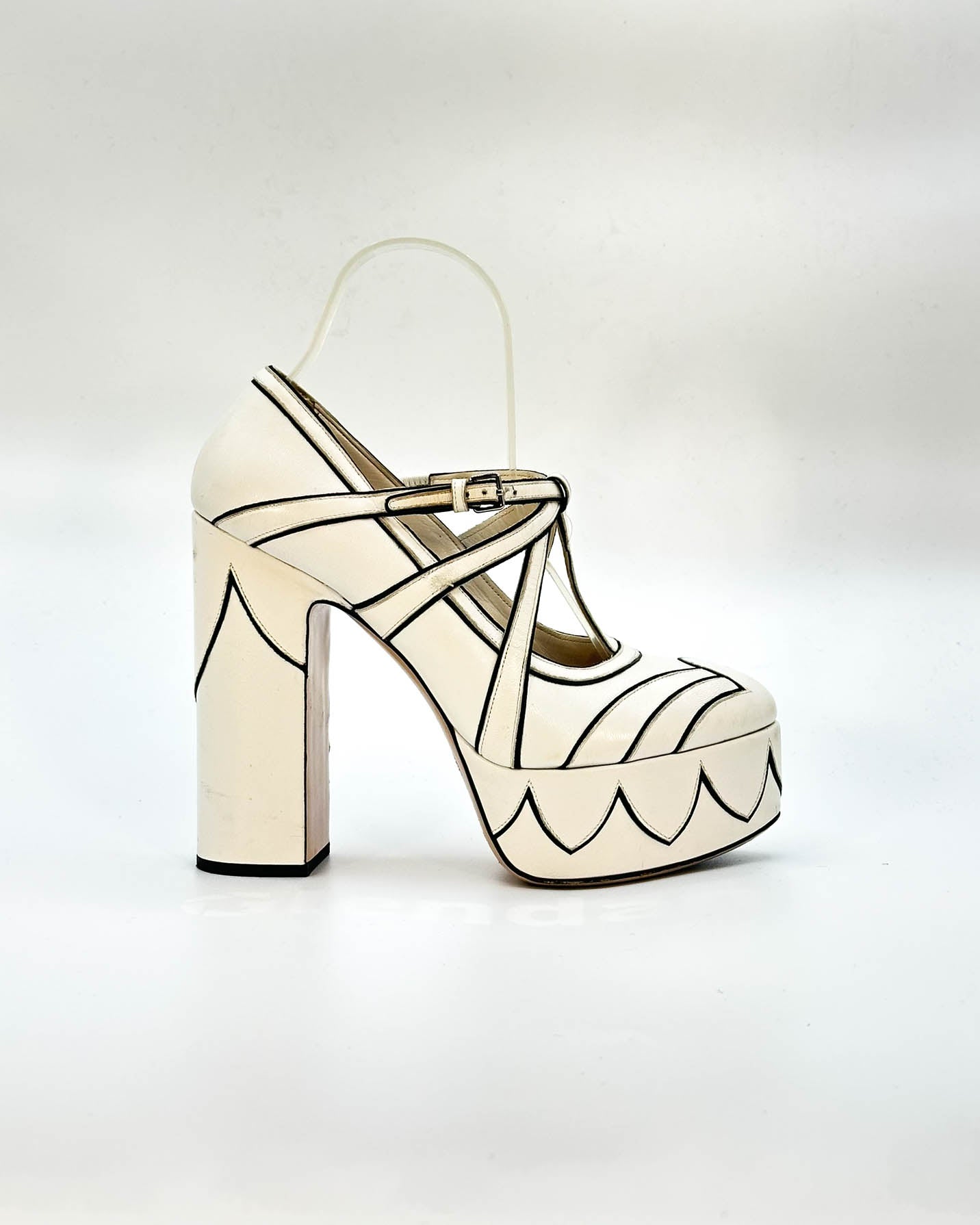 Miu Miu Platform Pumps - Size 37.5