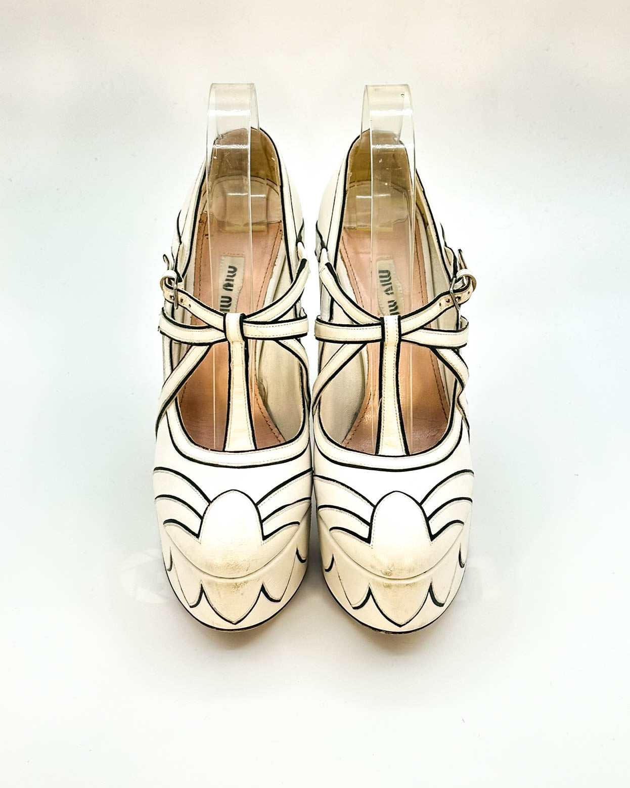 Miu Miu Platform Pumps - Size 37.5