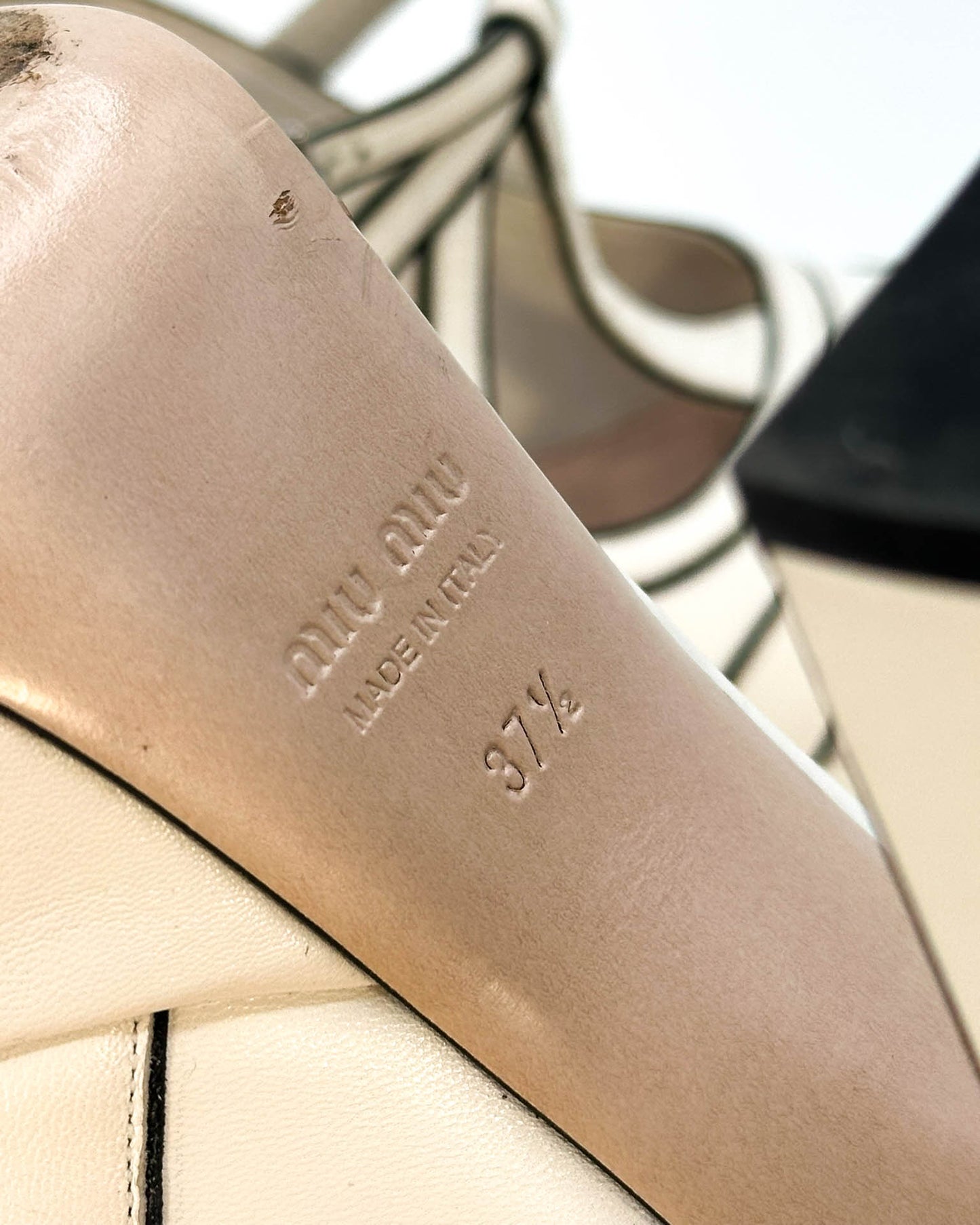 Miu Miu Platform Pumps - Size 37.5
