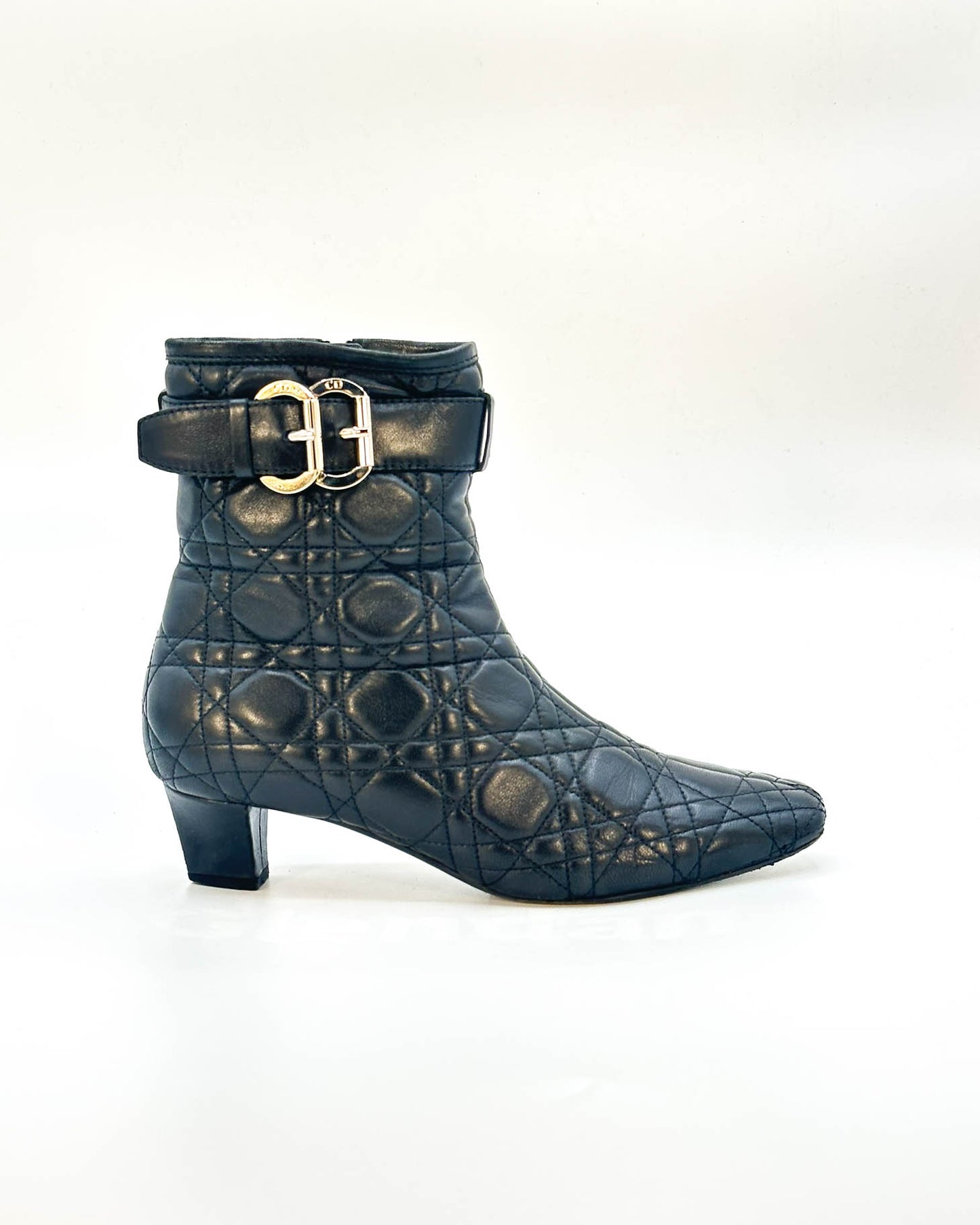Christian Dior Cannage Boots- Size 37.5