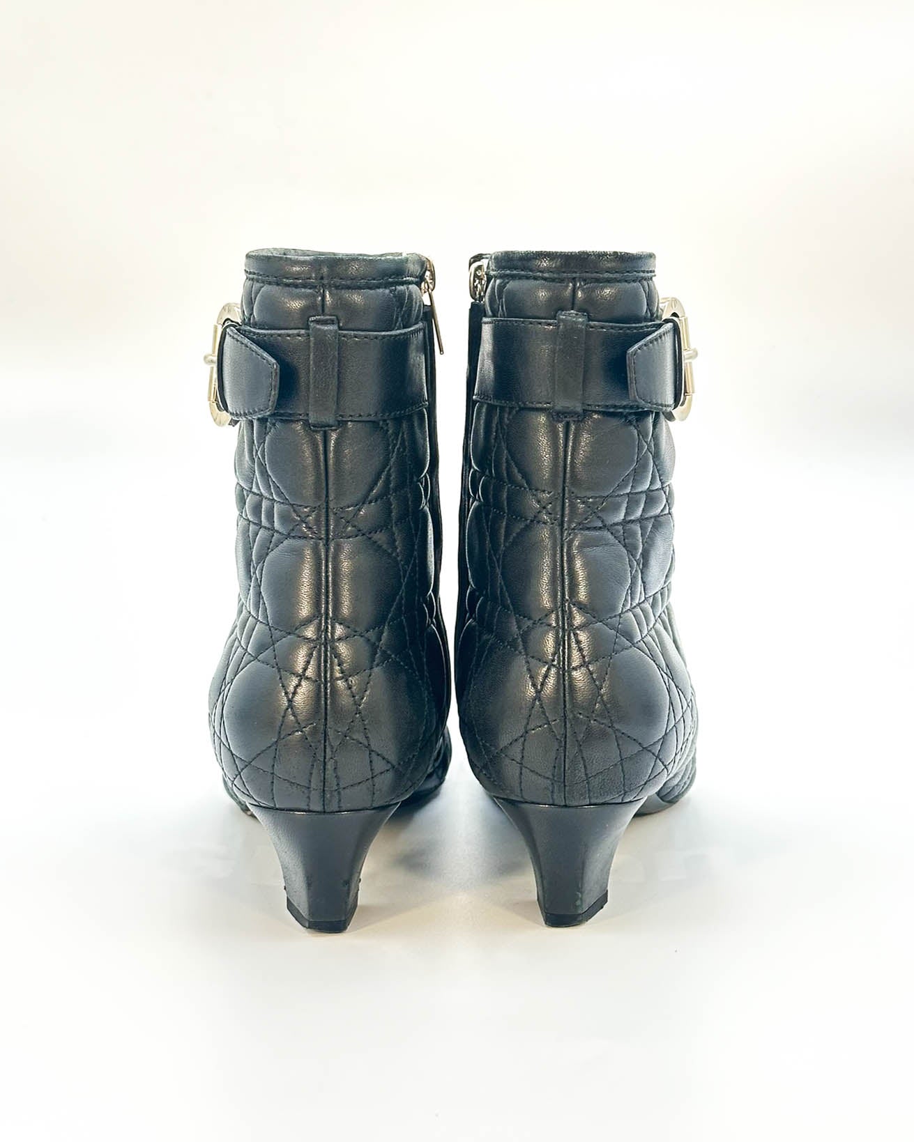 Christian Dior Cannage Boots- Size 37.5