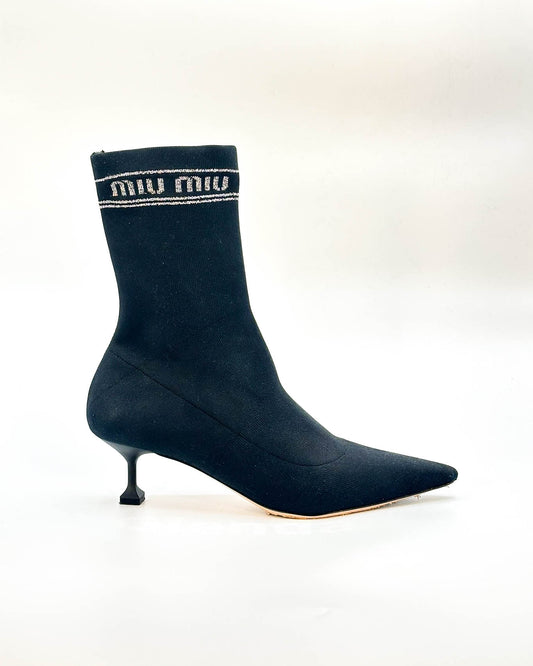 Miu Miu Sock Boots - Size 39
