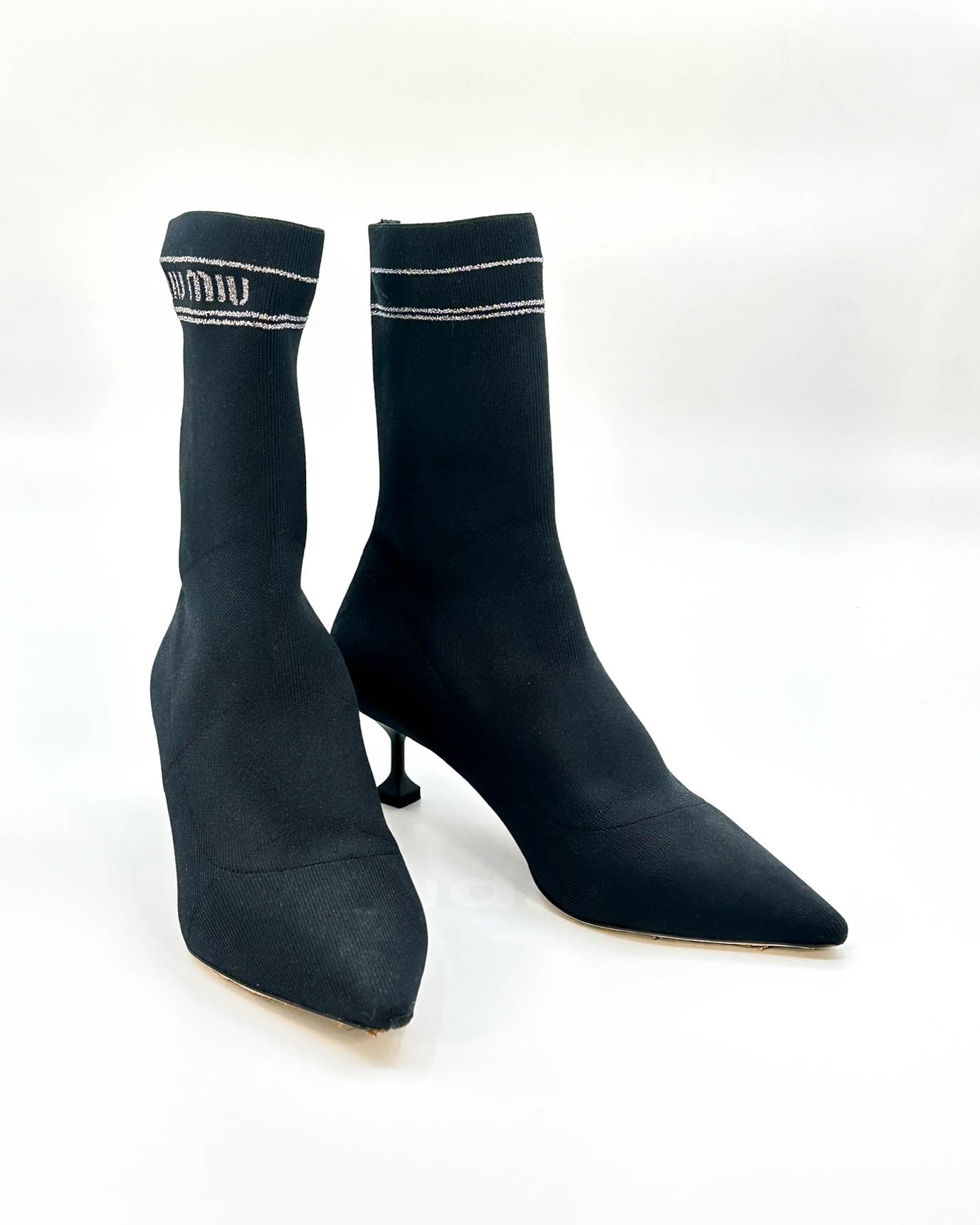 Miu Miu Sock Boots - Size 39