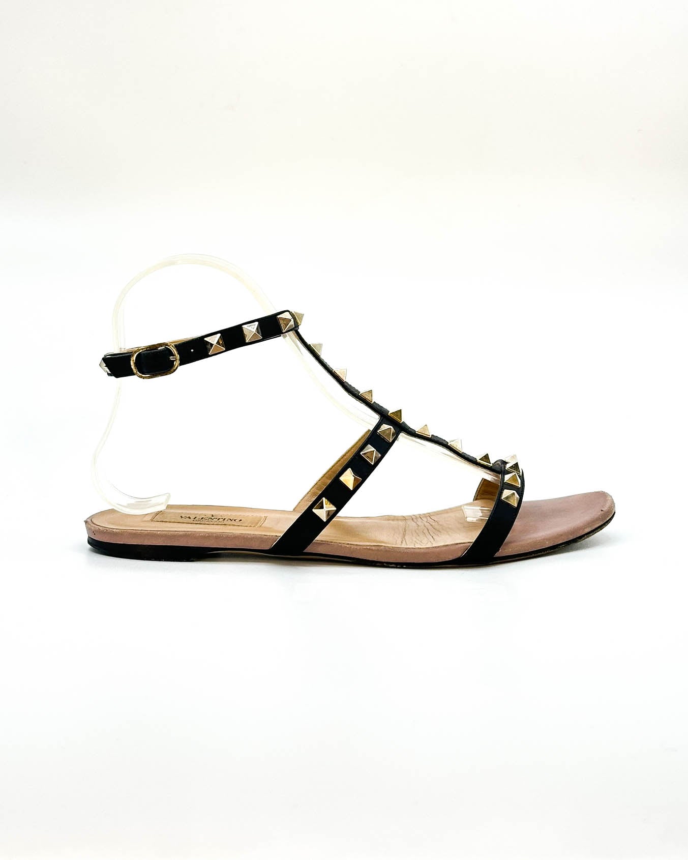 Valentino Rockstud Sandals- Size 38
