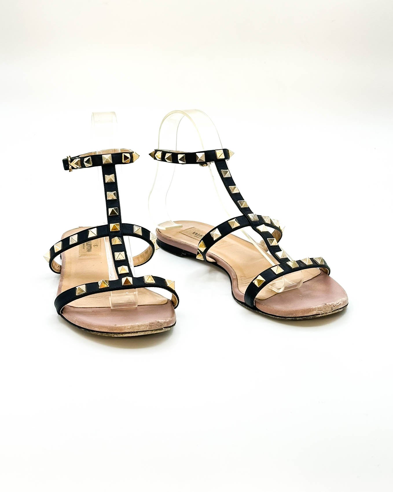 Valentino Rockstud Sandals- Size 38