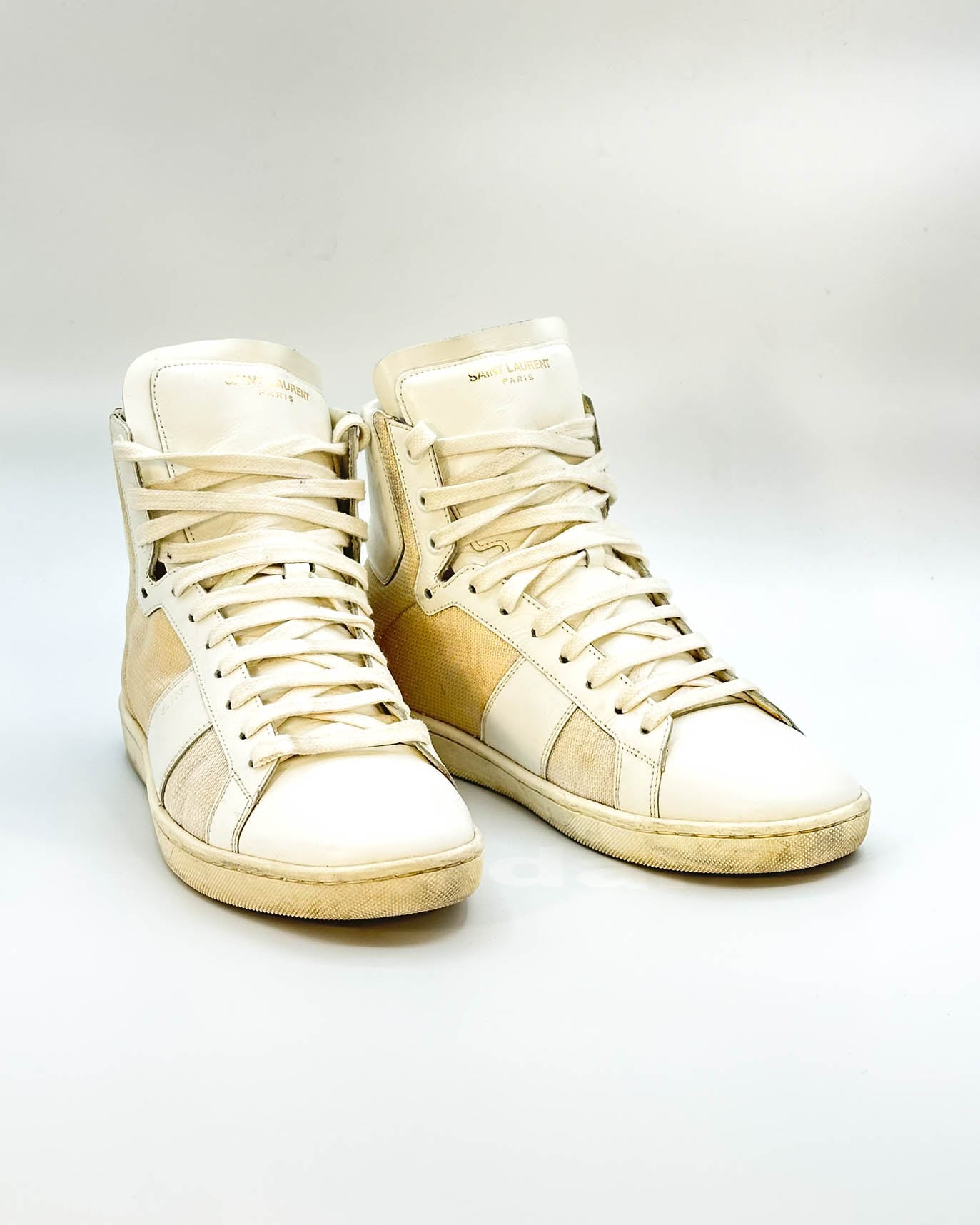 Saint Laurent High Top Sneaker- Size 39