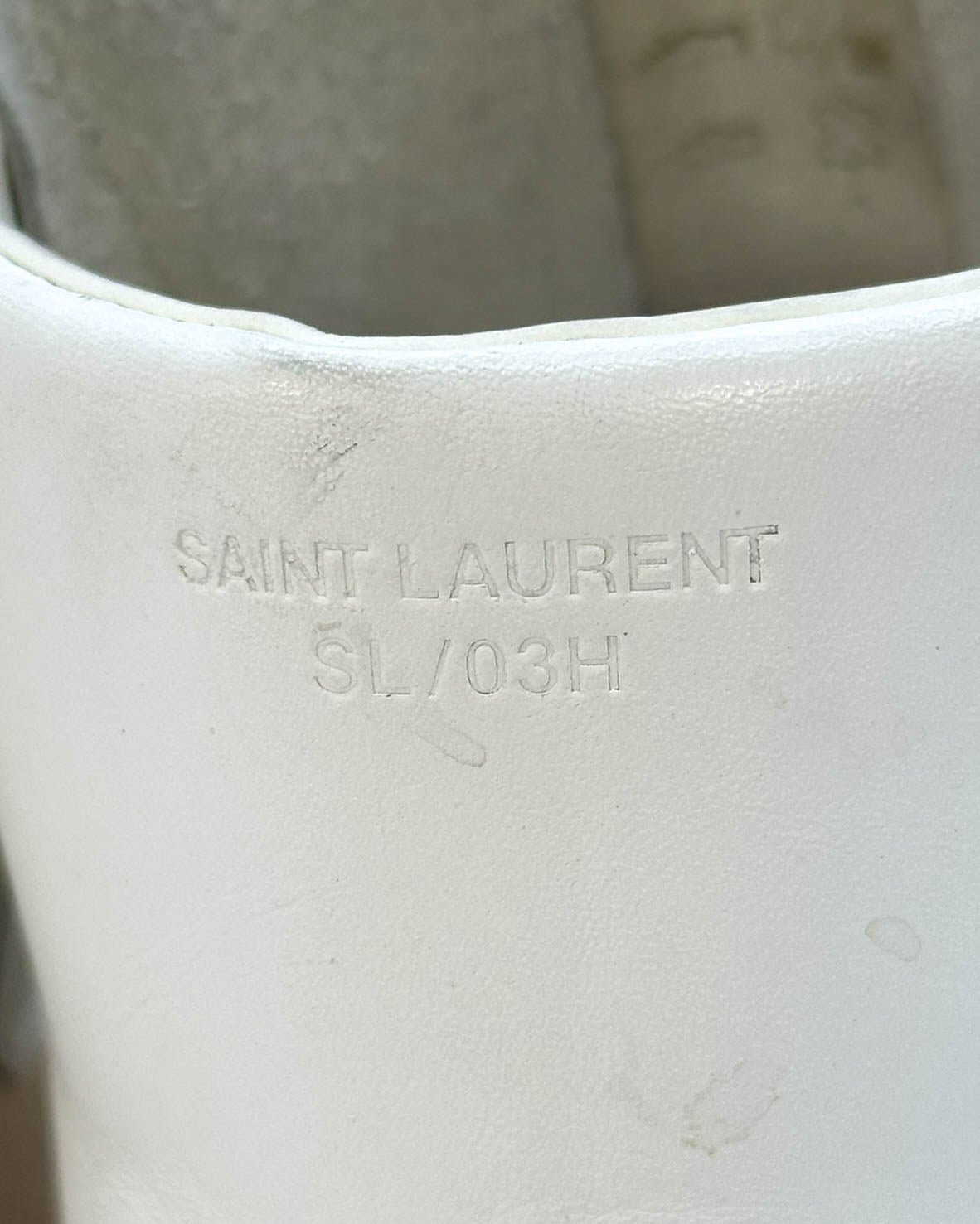 Saint Laurent High Top Sneaker- Size 39