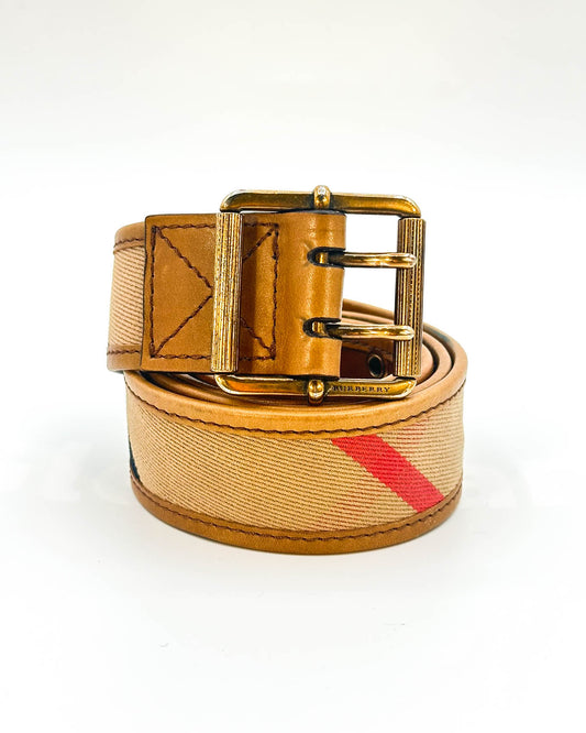 Burberry Belt- Size 38