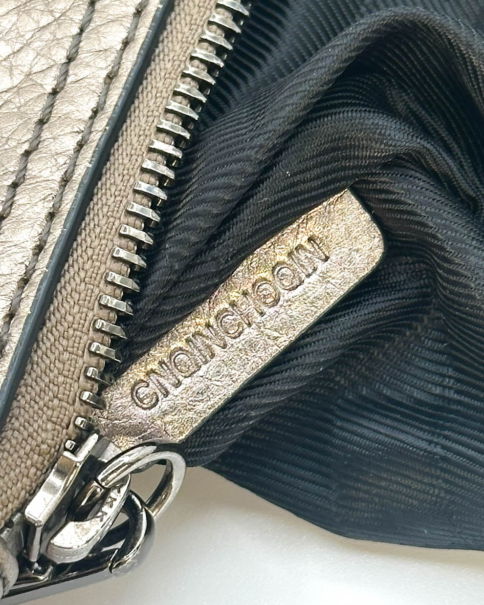 Burberry Metallic Clutch/Wristlet