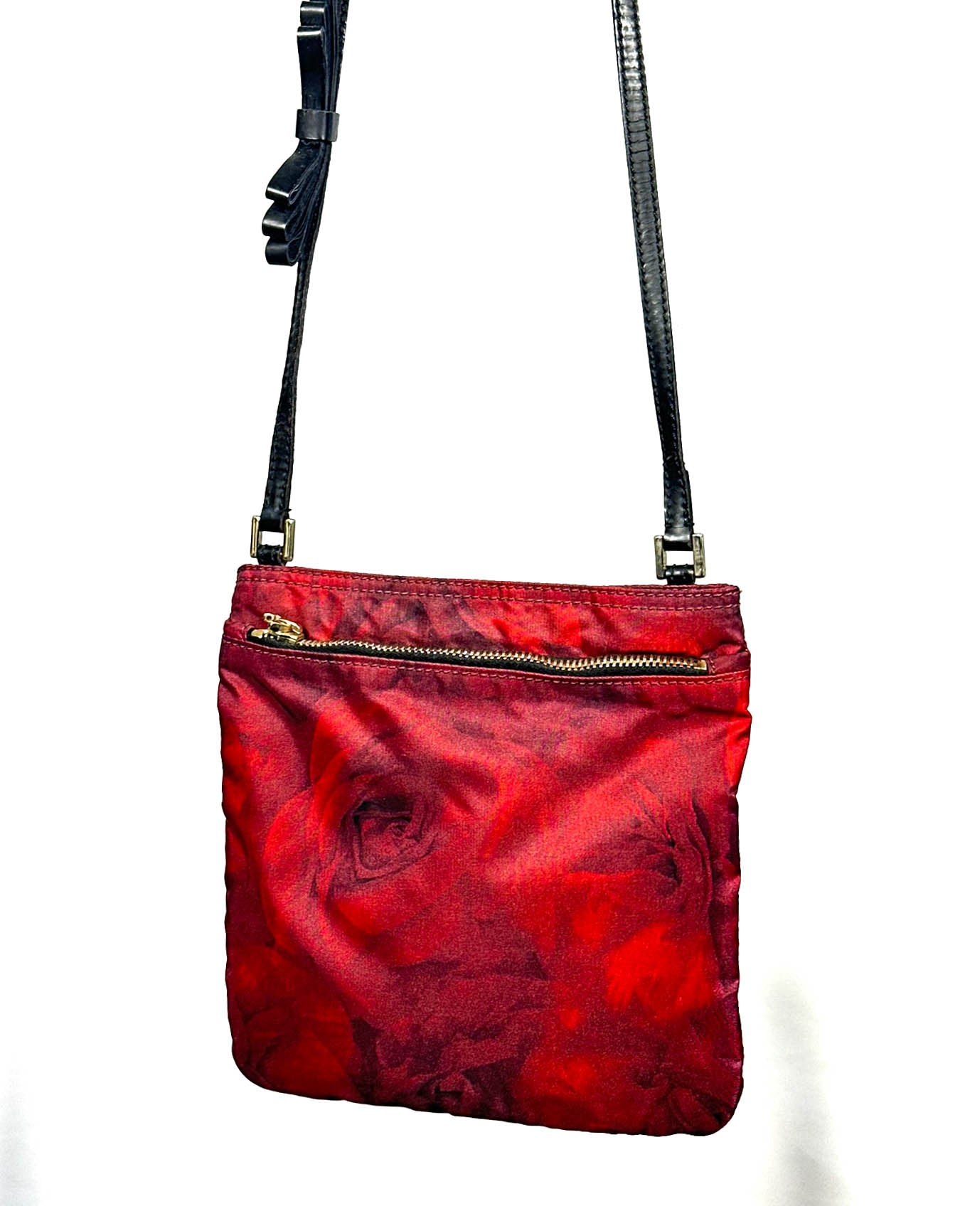Valentino Rose Print Crossbody