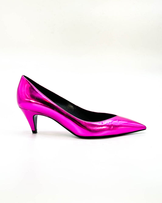Saint Laurent Kitten Heels- Size 37.5