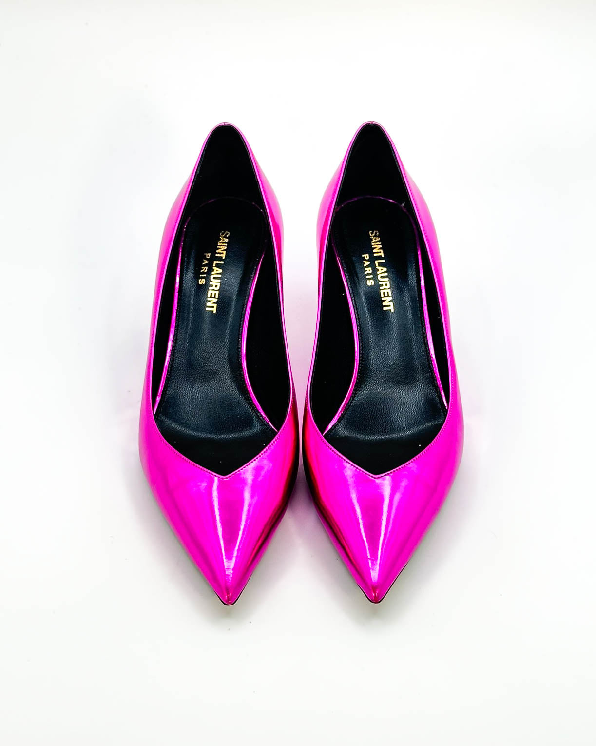 Saint Laurent Kitten Heels- Size 37.5