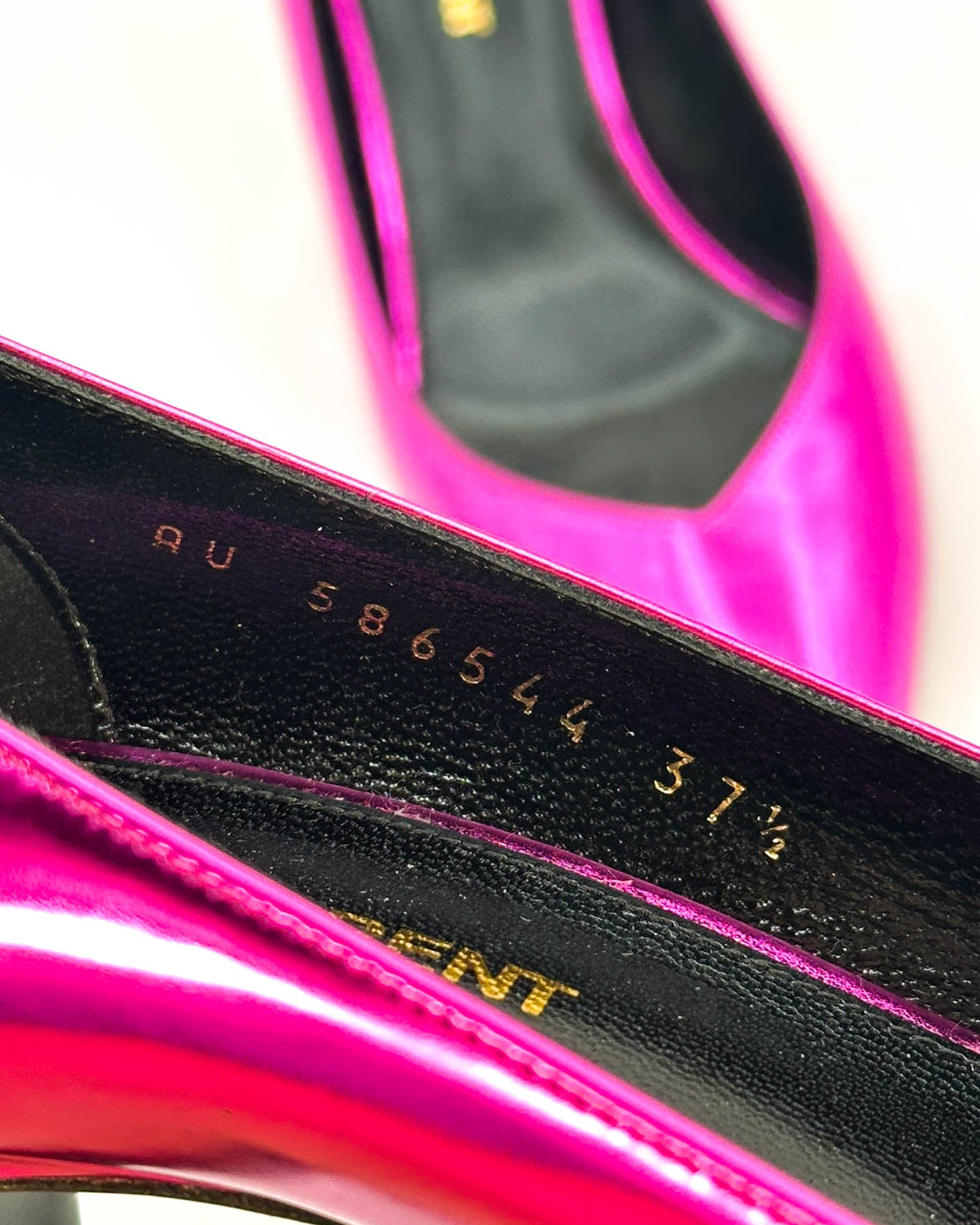 Saint Laurent Kitten Heels- Size 37.5