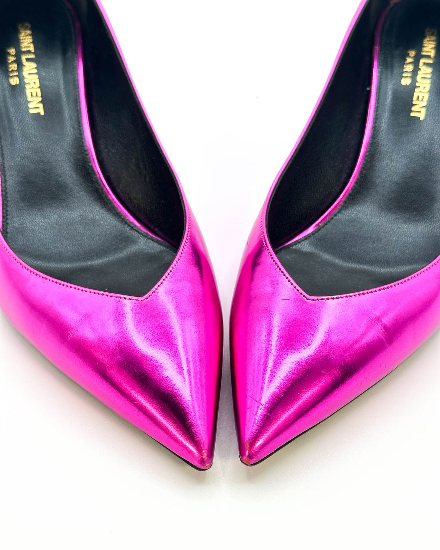 Saint Laurent Kitten Heels- Size 37.5