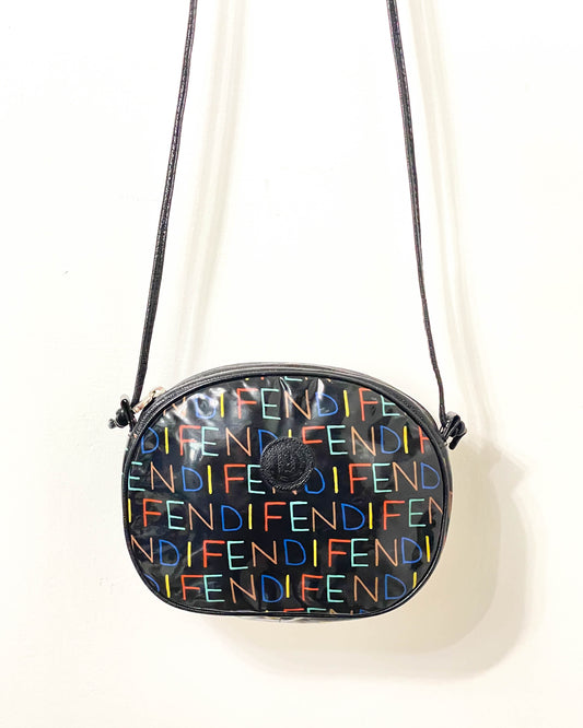 Fendi Vintage Crossbody PVC Bag