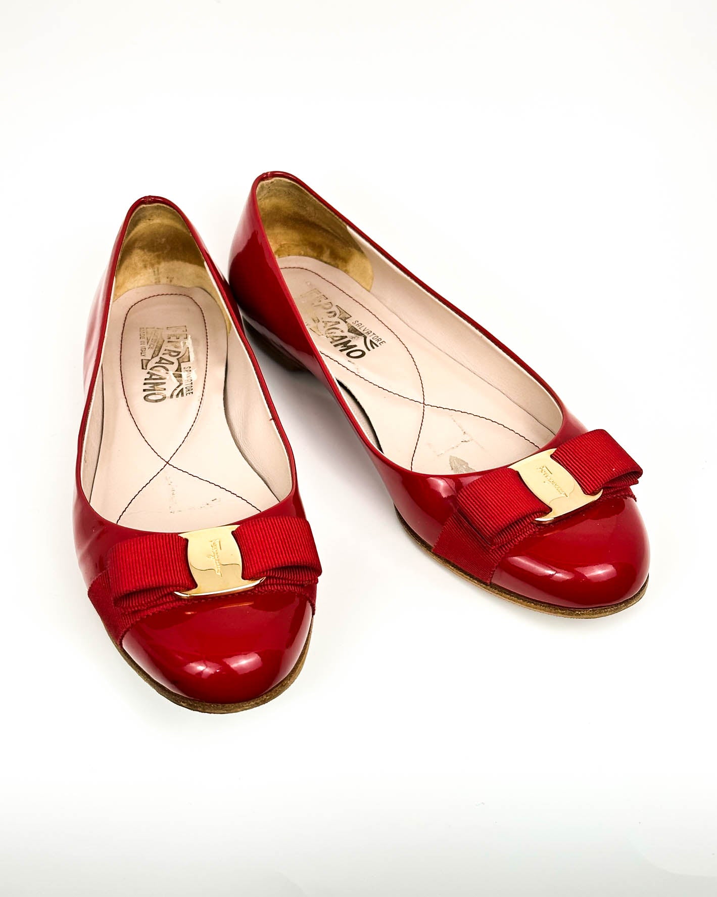 Salvatore Ferragamo Flats- Size 8