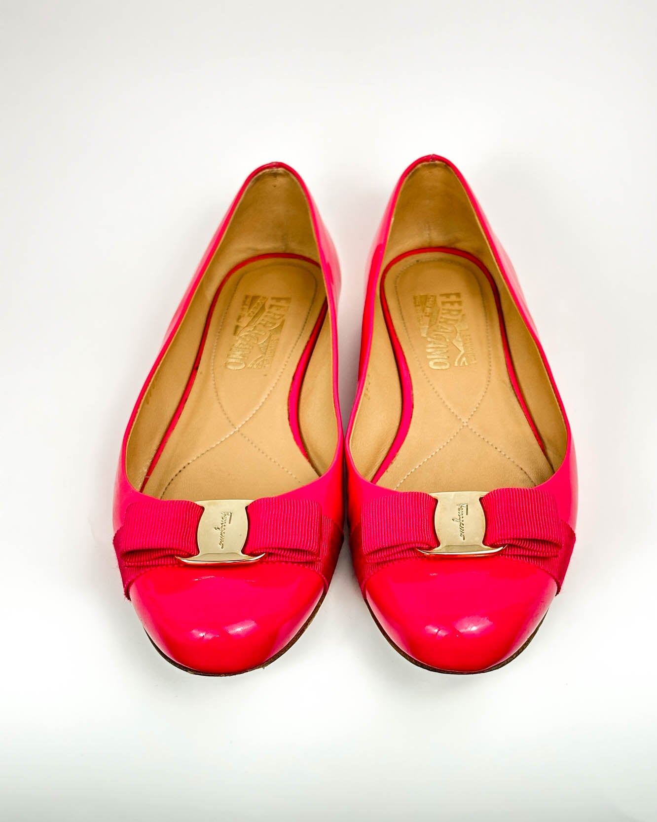 Salvatore Ferragamo Varina Flats- Size 8.5