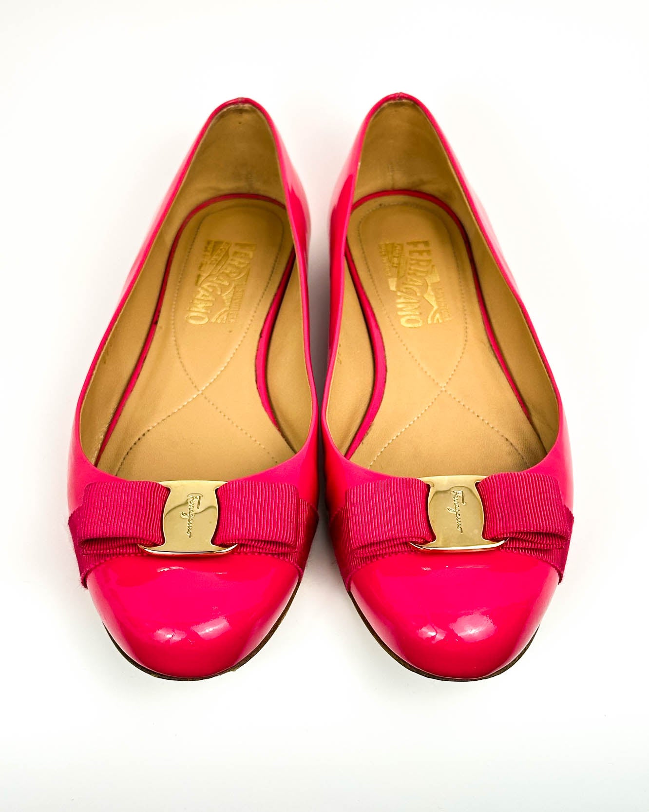 Salvatore Ferragamo Varina Flats- Size 8.5