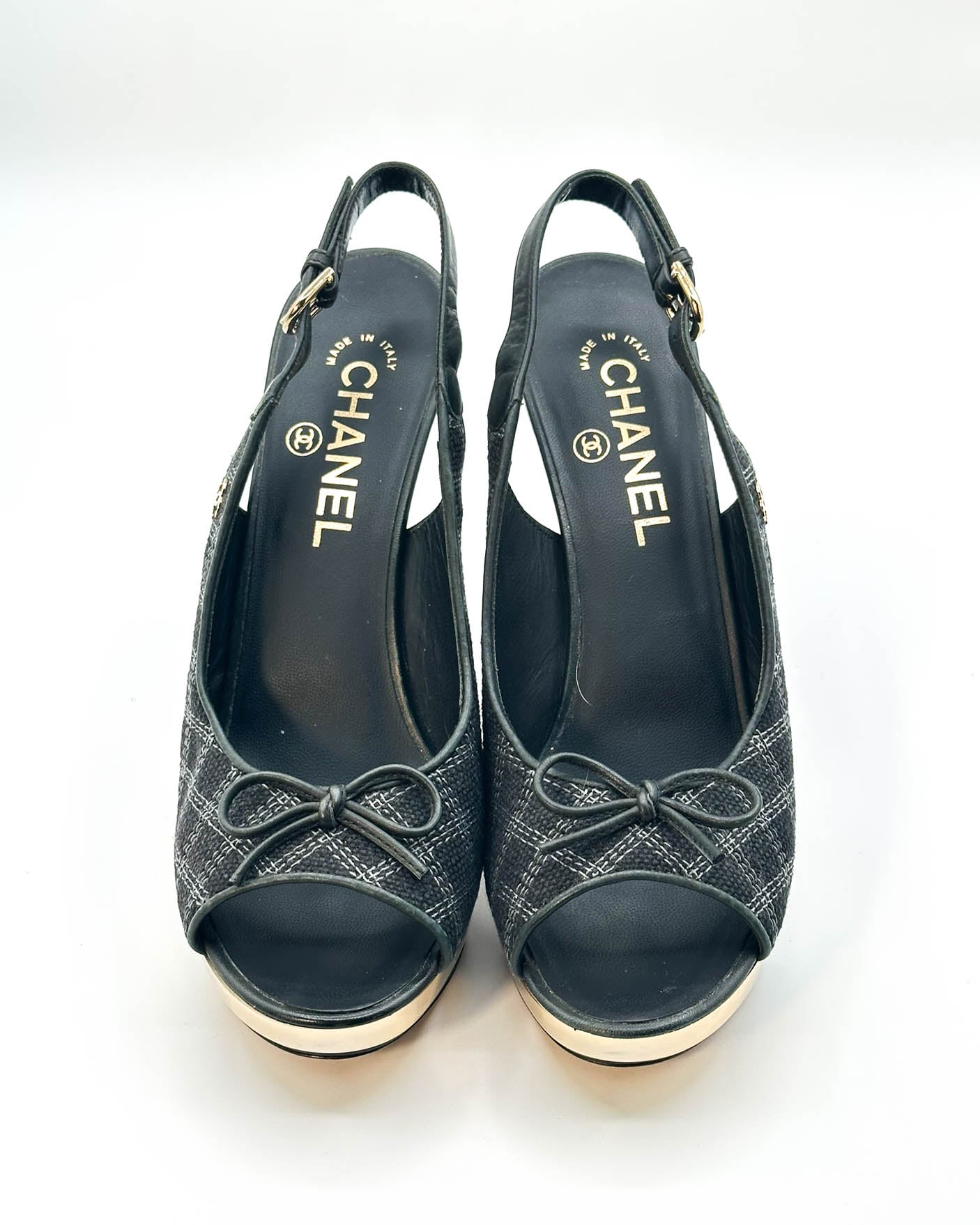 Chanel Sandals- Size 37.5