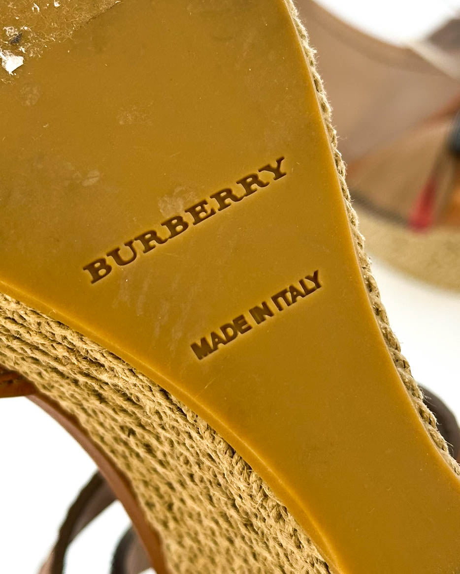 Burberry Sandals- Size 40