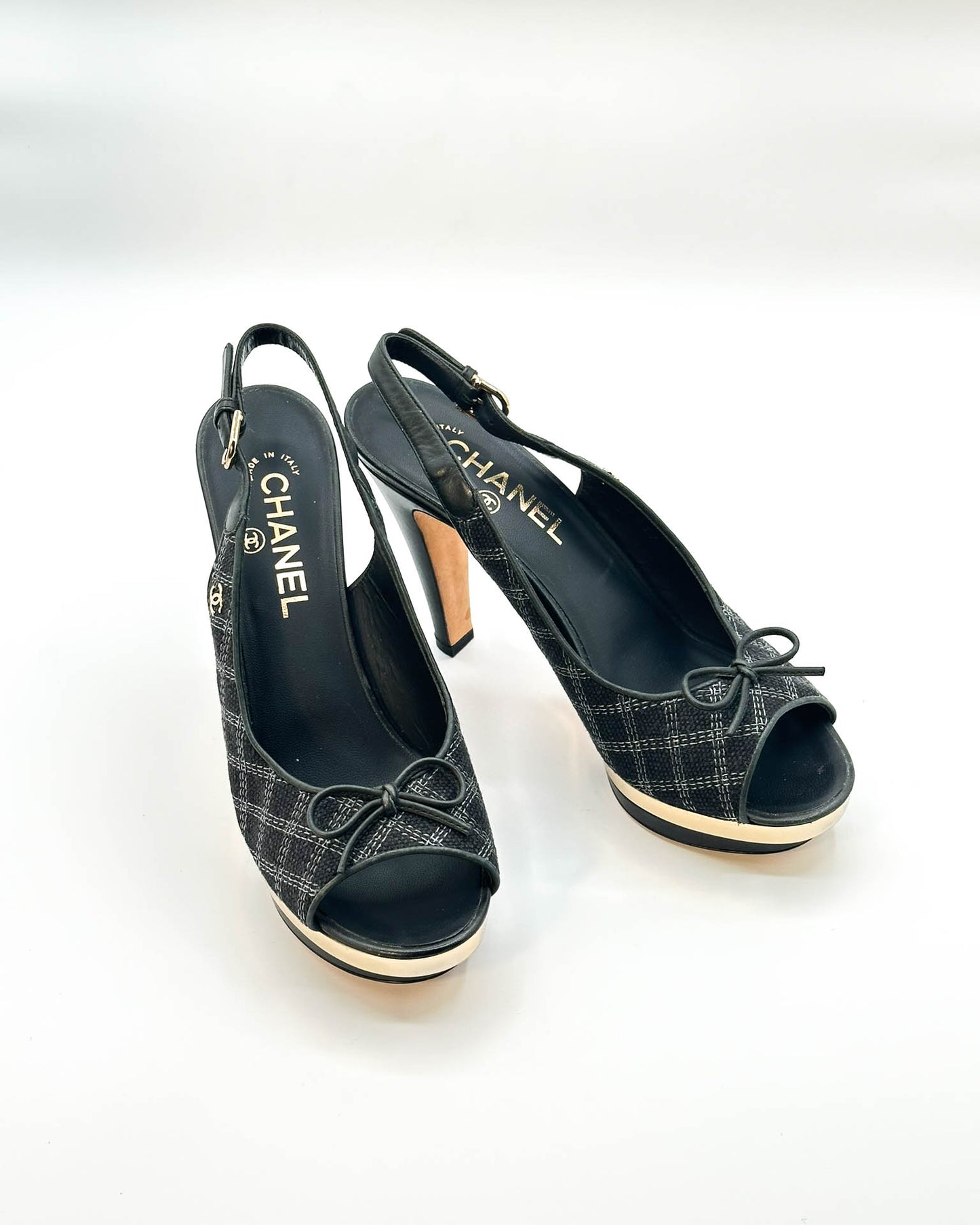 Chanel Sandals- Size 37.5