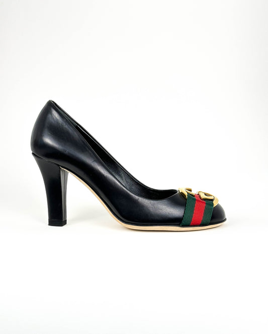 Gucci Interlocking G Pumps- Size 35.5