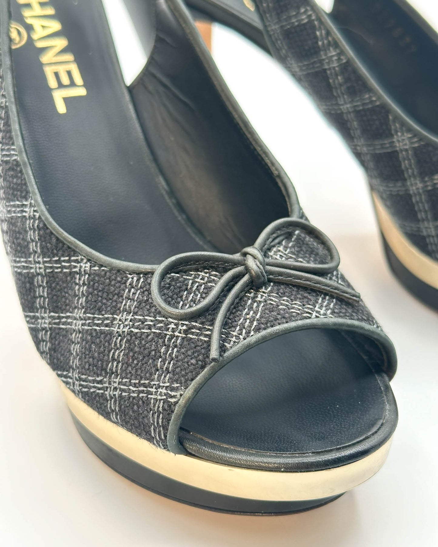 Chanel Sandals- Size 37.5