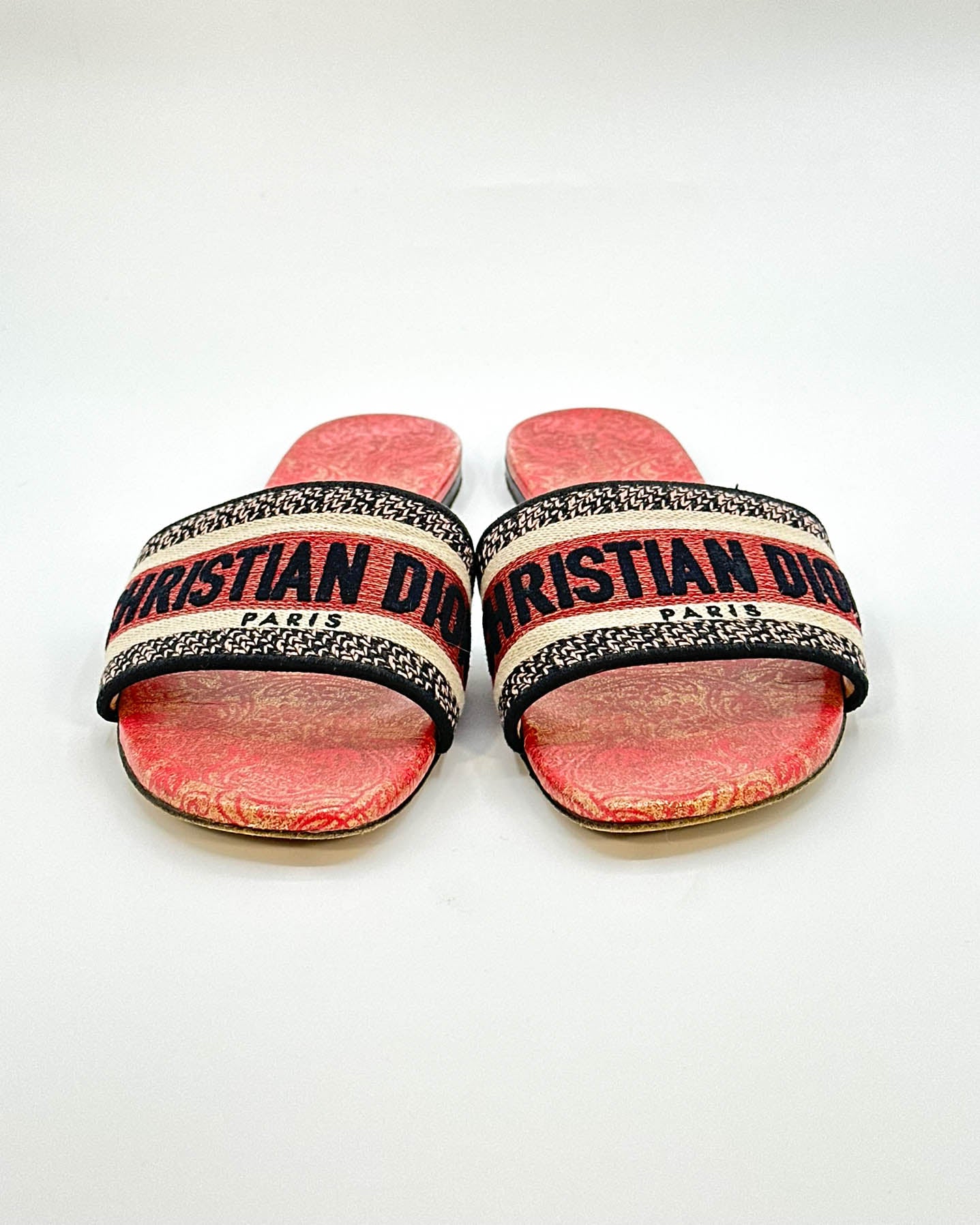 Christian Dior Dway Slides- Size 39