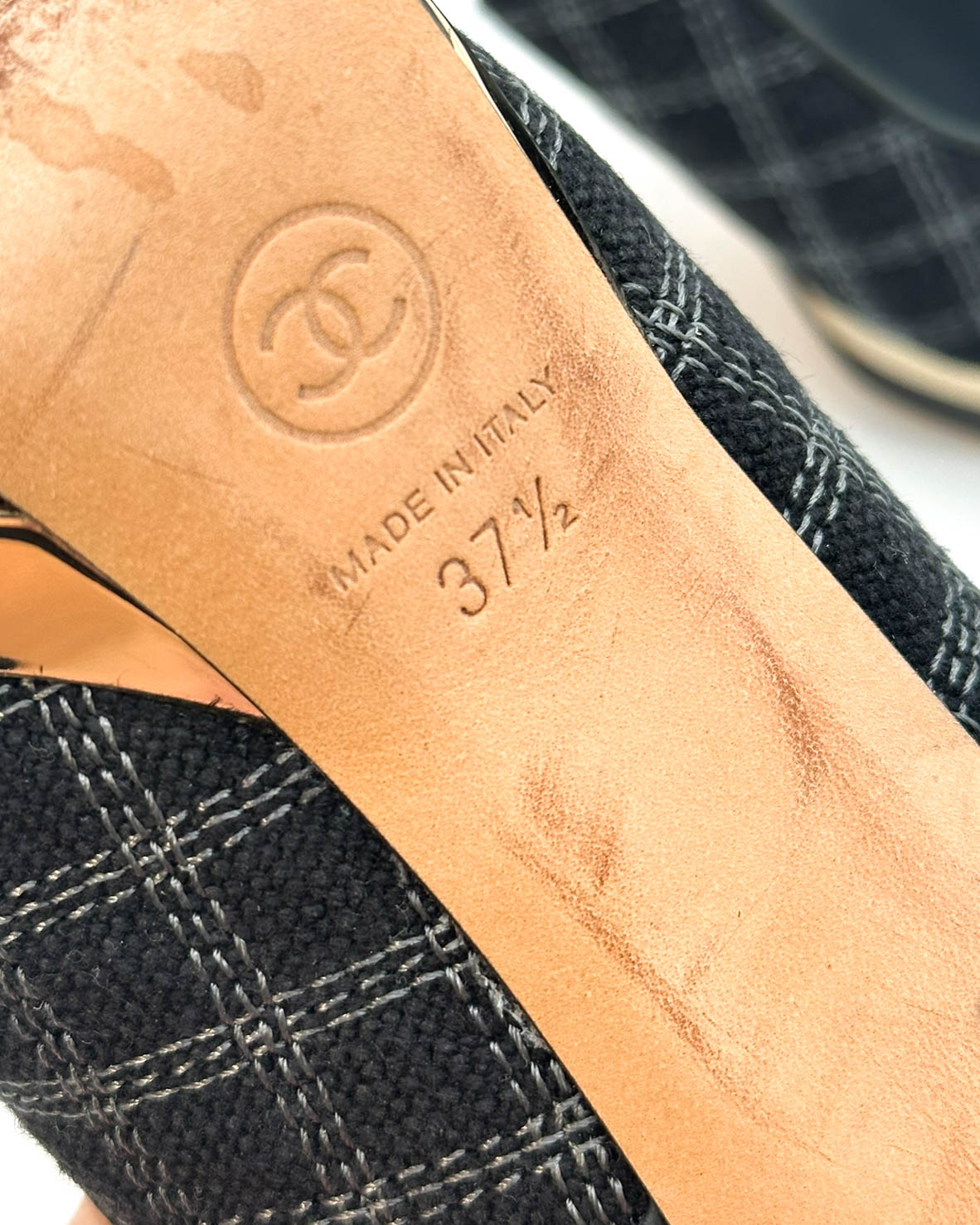 Chanel Sandals- Size 37.5