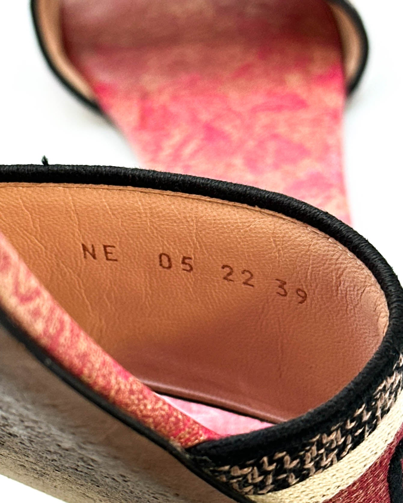 Christian Dior Dway Slides- Size 39
