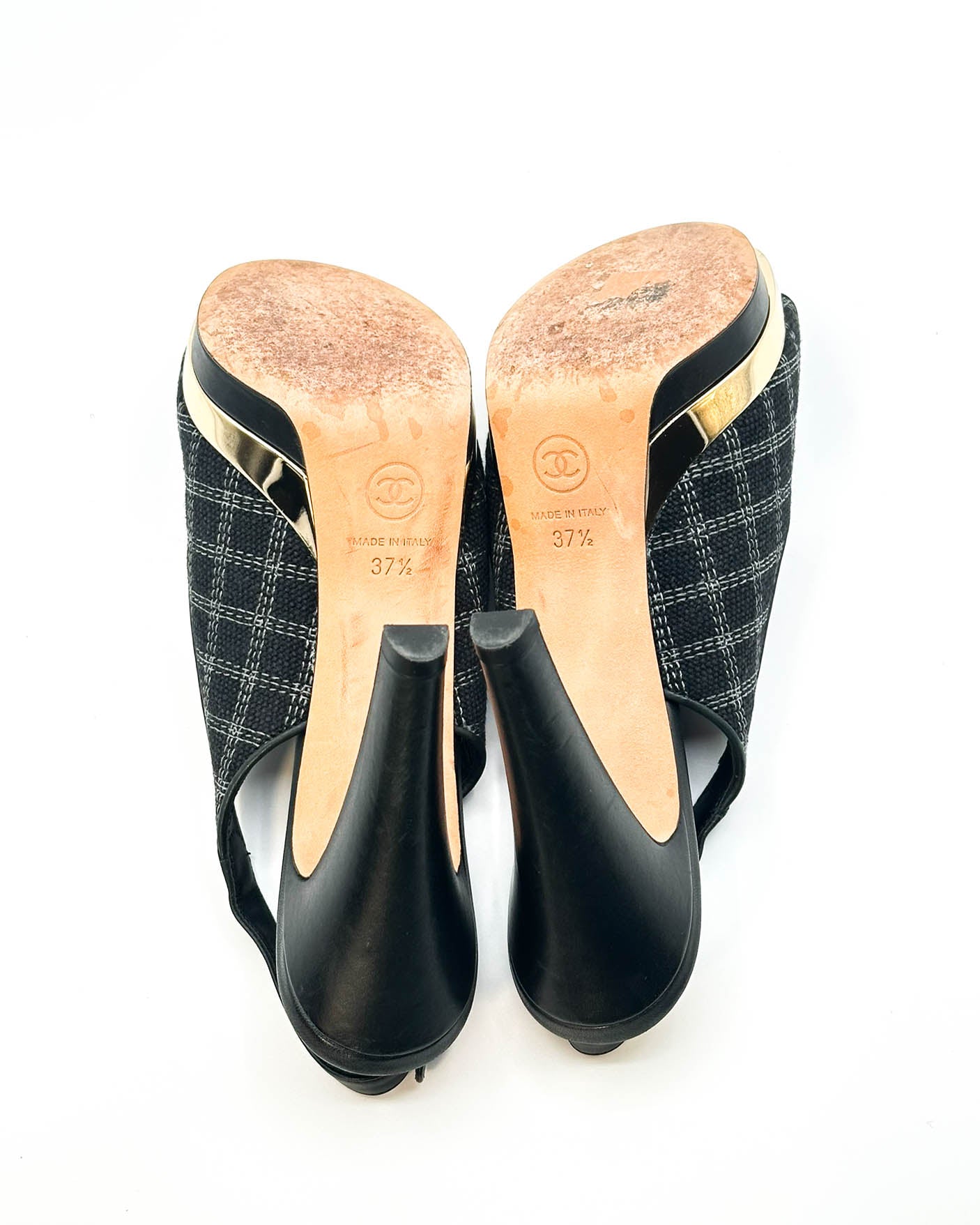 Chanel Sandals- Size 37.5