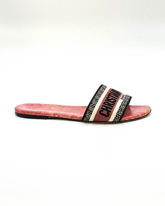 Christian Dior Dway Slides- Size 39