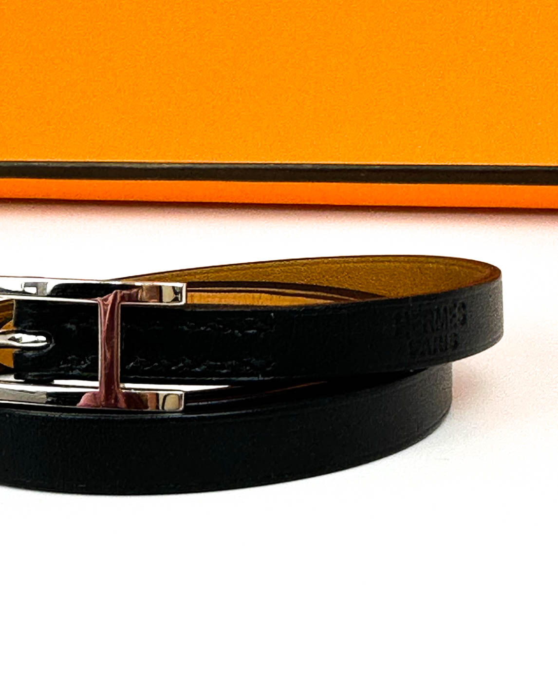 Hermes Behapi Quad Tour Leather Bracelet