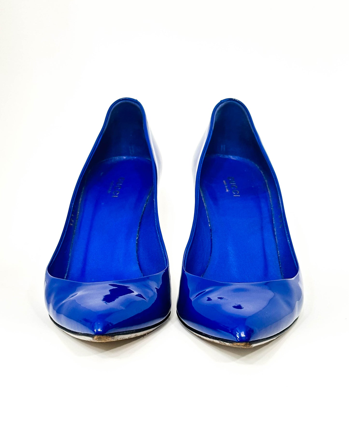 Gucci Electric Blue Pumps- Size 39.5