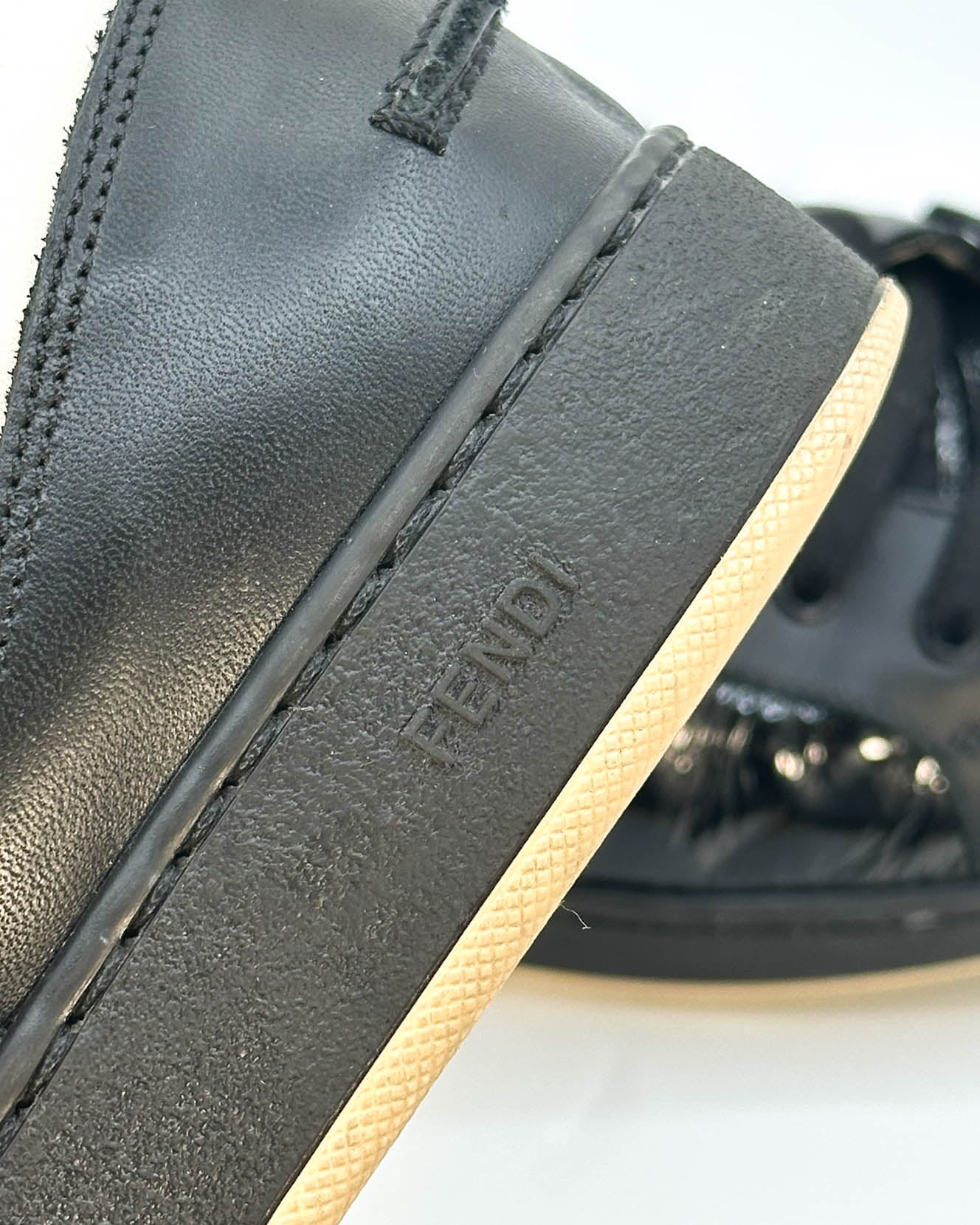 Fendi Sneakers- Size 5 mens (fits like an 8.5 women's)