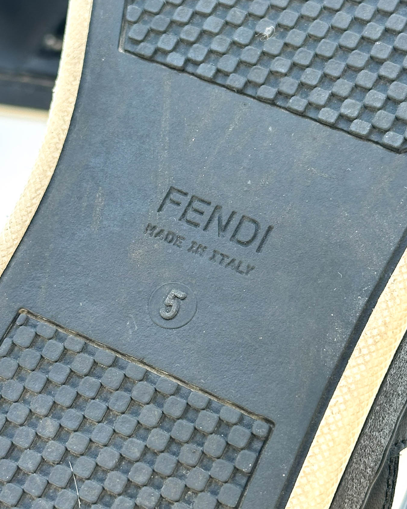Fendi Sneakers- Size 5 mens (fits like an 8.5 women's)