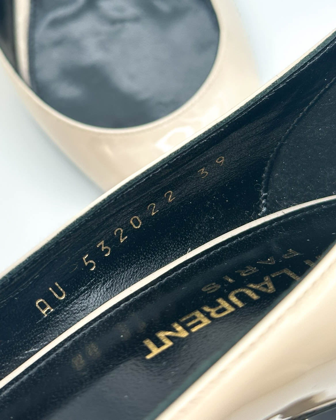 Saint Laurent Kitten Heels- Size 39