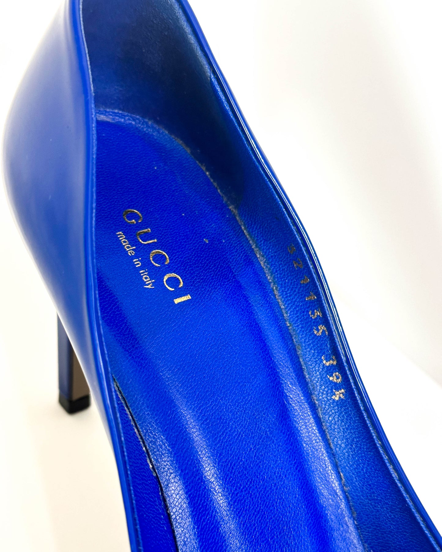 Gucci Electric Blue Pumps- Size 39.5