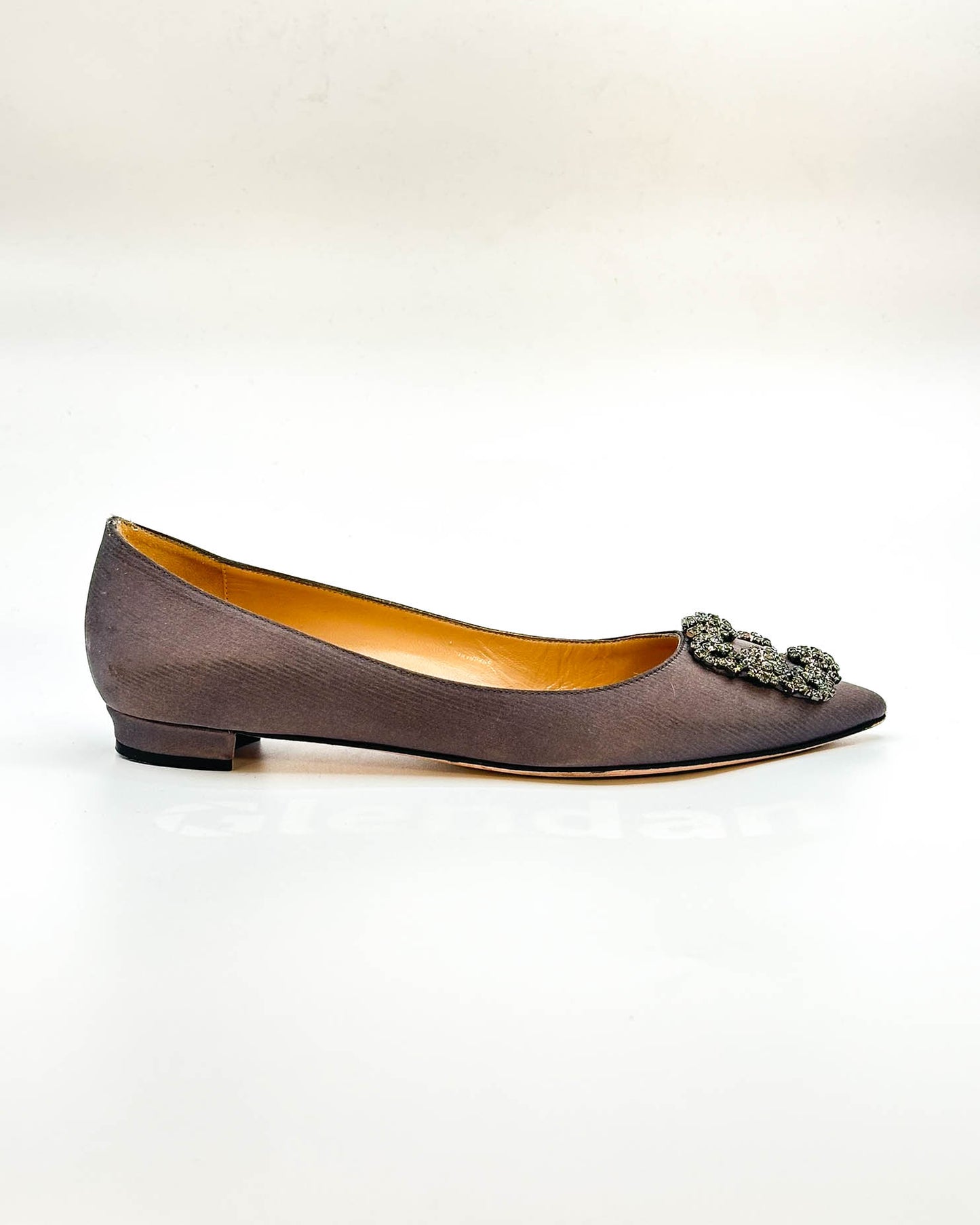 Manolo Blahnik Hangisi Flats- Size 38