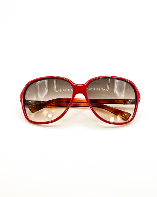 Dior Red Rim Sunglasses