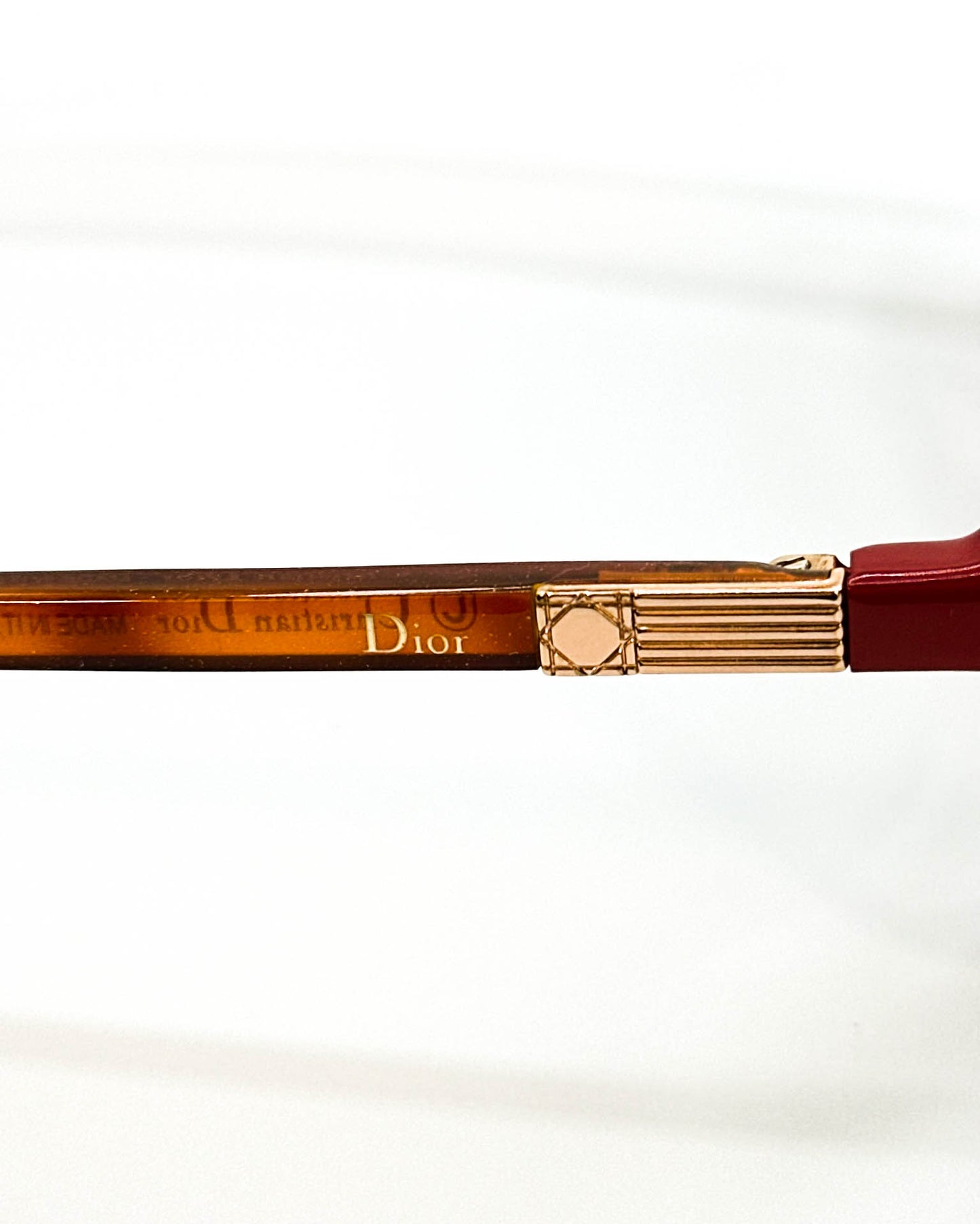 Dior Red Rim Sunglasses