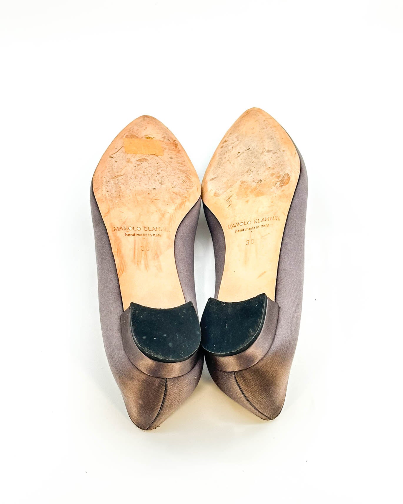 Manolo Blahnik Hangisi Flats- Size 38