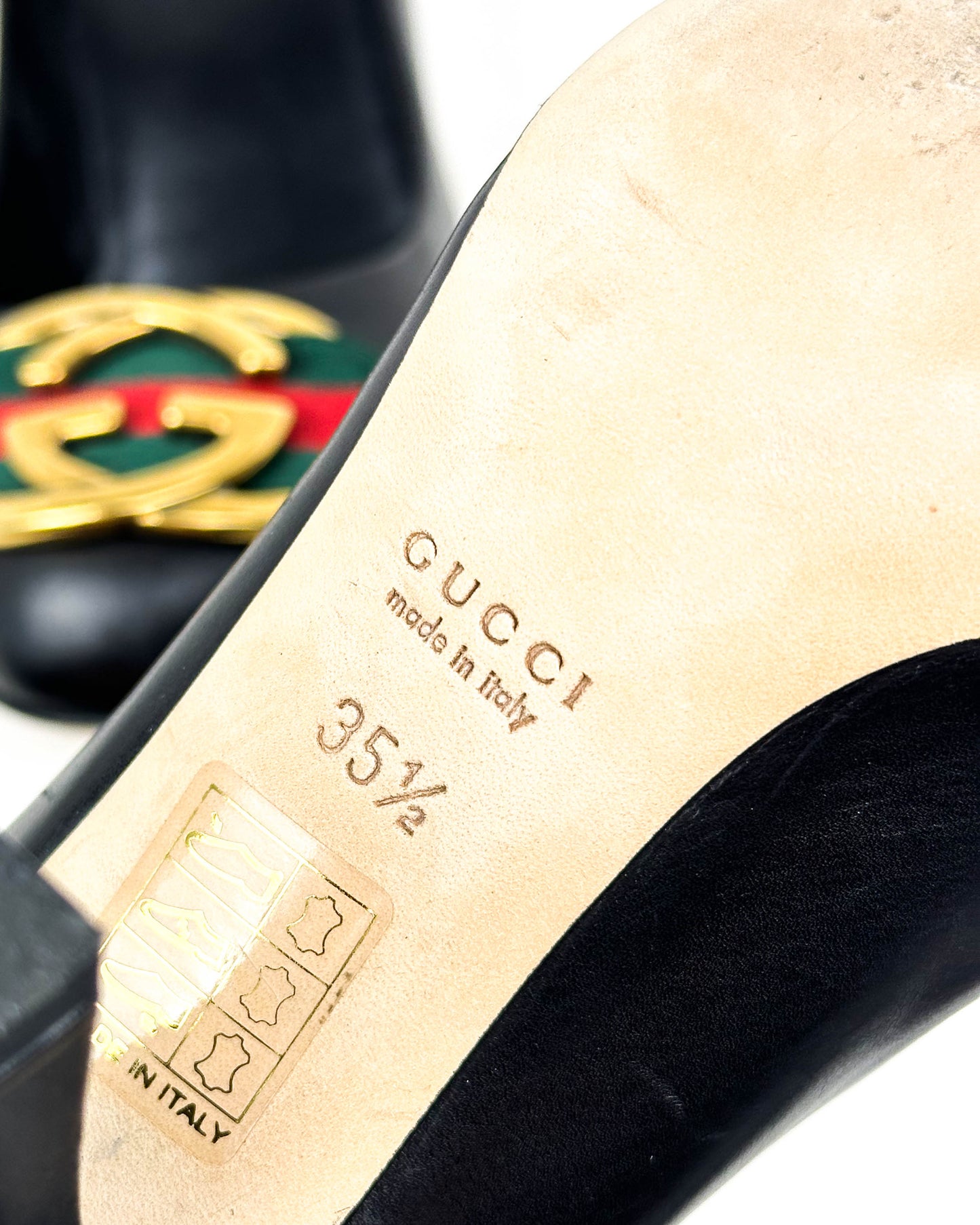 Gucci Interlocking G Pumps- Size 35.5