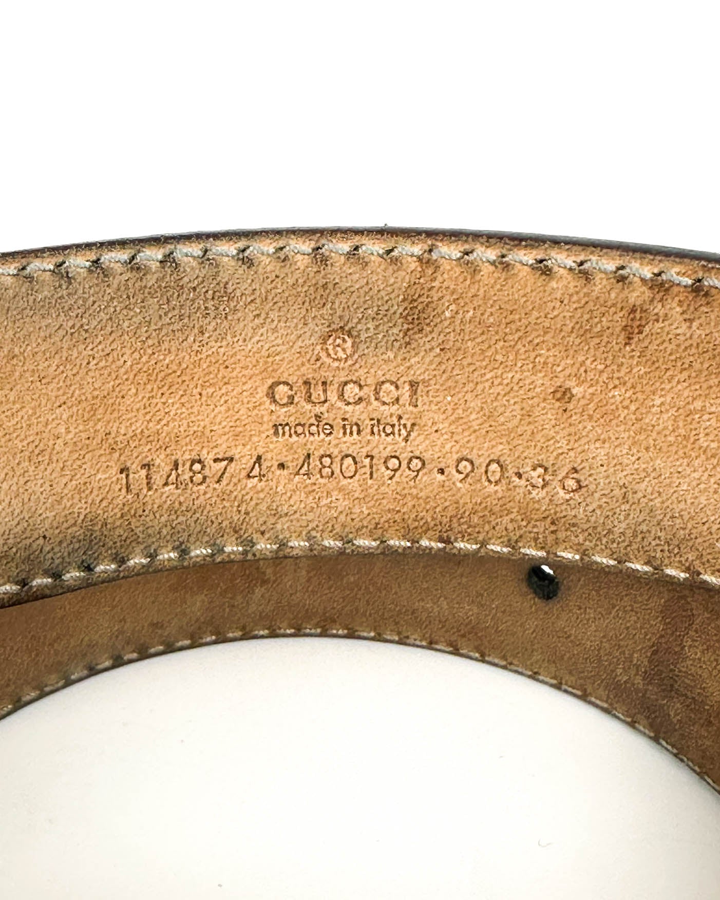 Gucci Belt- Size 36