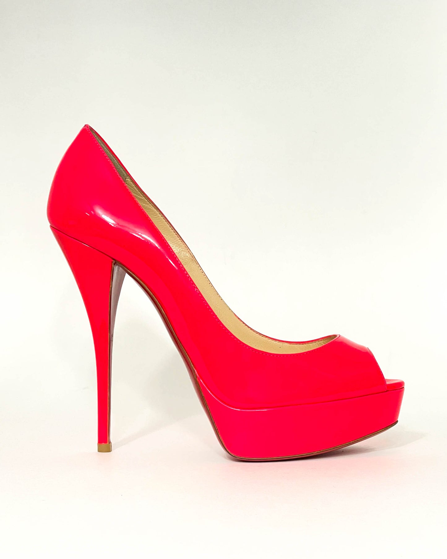 Christian Louboutin Neon Lady Peeps- Size 38.5