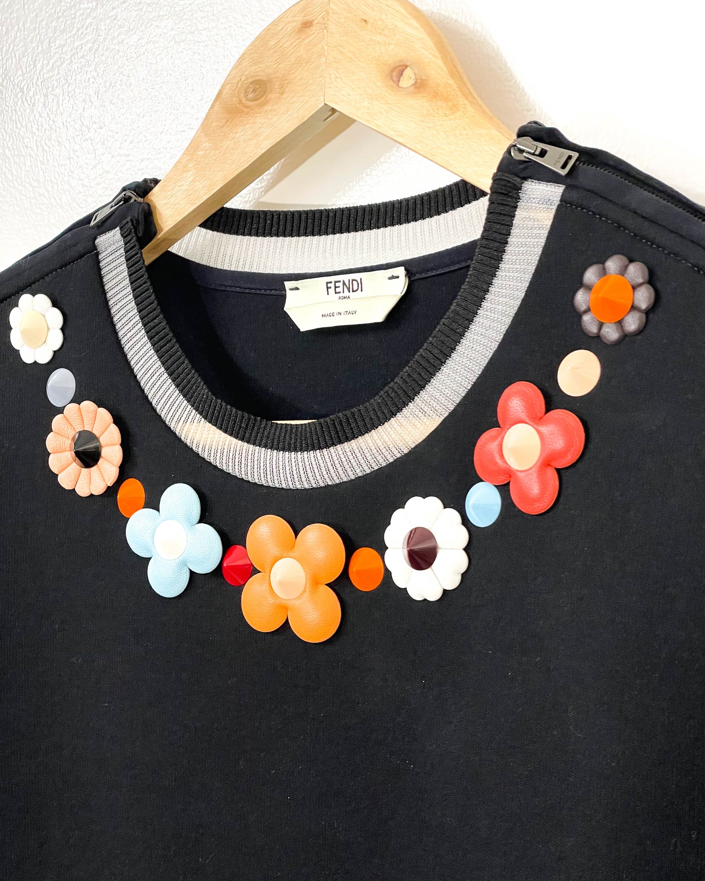 Fendi Flowerland Pullover- Size 40 (US 4-6)