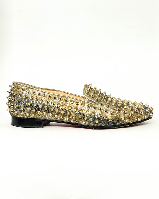 Christian Louboutin Spike Loafers - Size 38