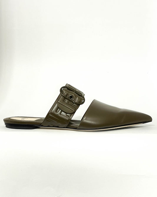 Fendi Sabot Mules- Size 40